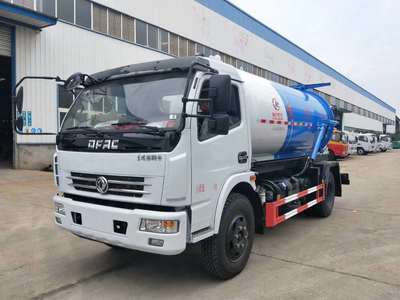 東風(fēng)8噸吸污吸糞車(chē)化糞池掏糞車(chē)配置介紹